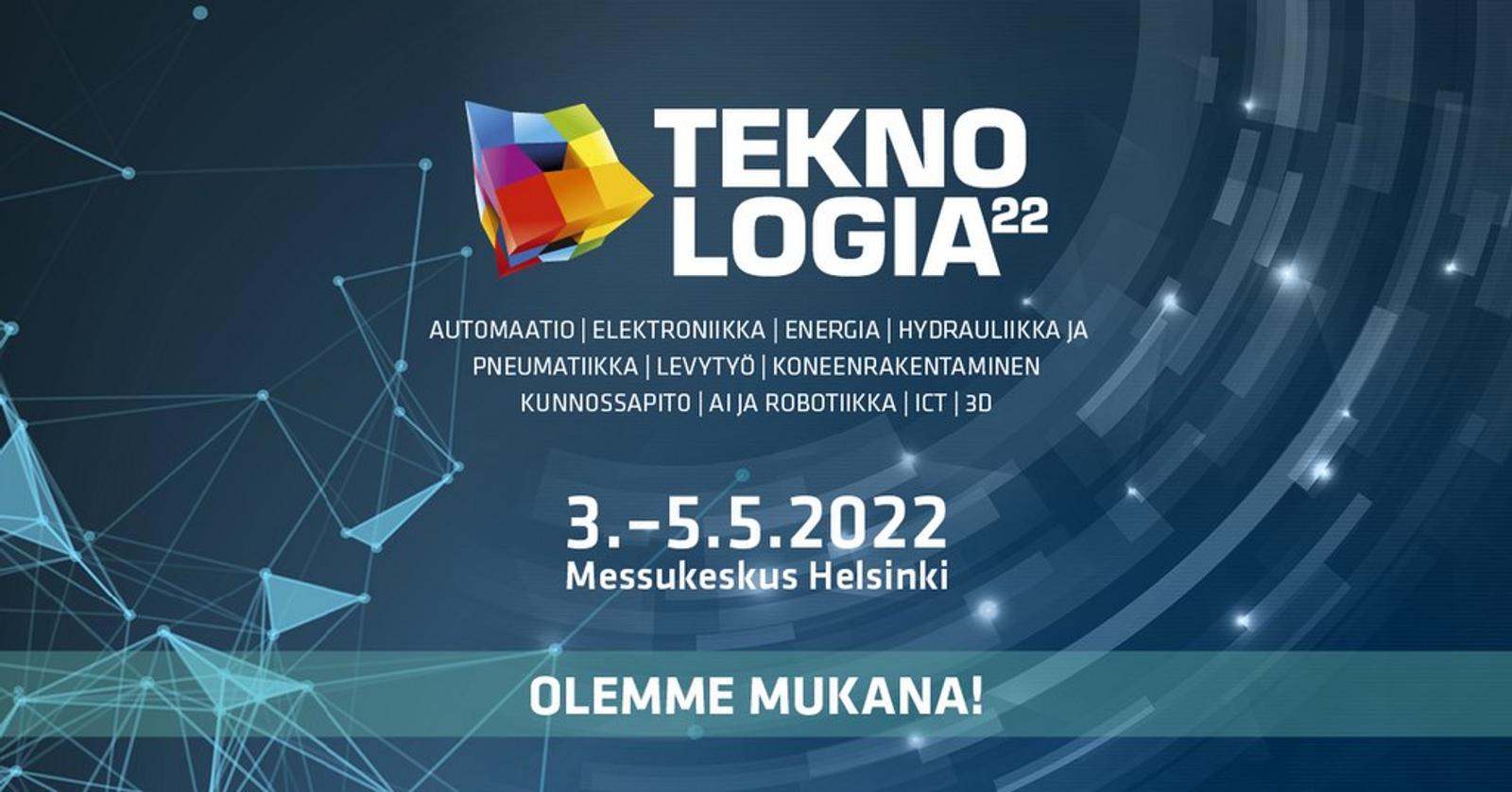 FMS-Service Oy Pohjoismaiden johtavalla teknologiatapahtumassa Teknologia 22