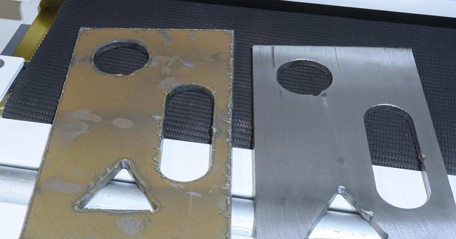 Metallintyöstössä ja laserleikkauksessa syntyneiden purseiden poistoon ja hiontaan