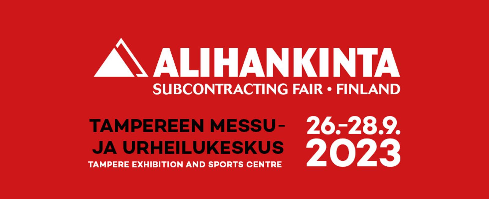 FMS-Service Oy:n 20v juhlavuosi messuilla 2023 EMO 2023 Hannover, Alihankinta 2023 Tampere sekä Teknologia 2023 Helsinki ja Blechexpo Stuttgart
